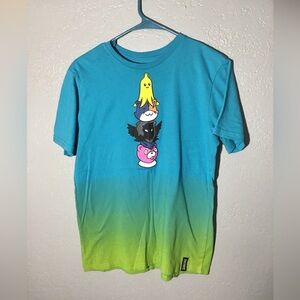 Fortnite Tótem Boy’s Short Sleeve T-Shirt Size 2X (18) Boys Blue And Green